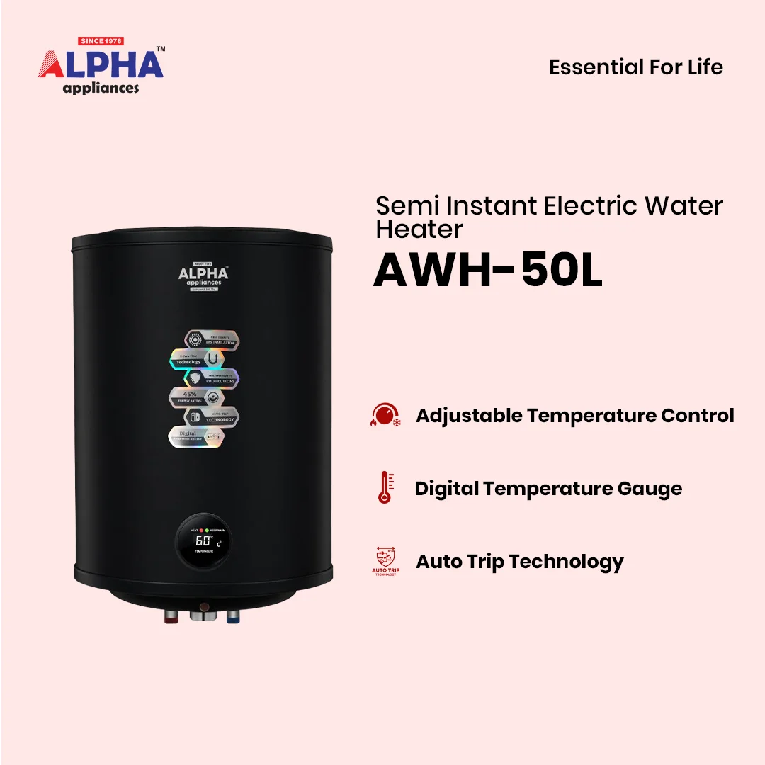 AWH-50L Semi Instant Electric Water Heaters